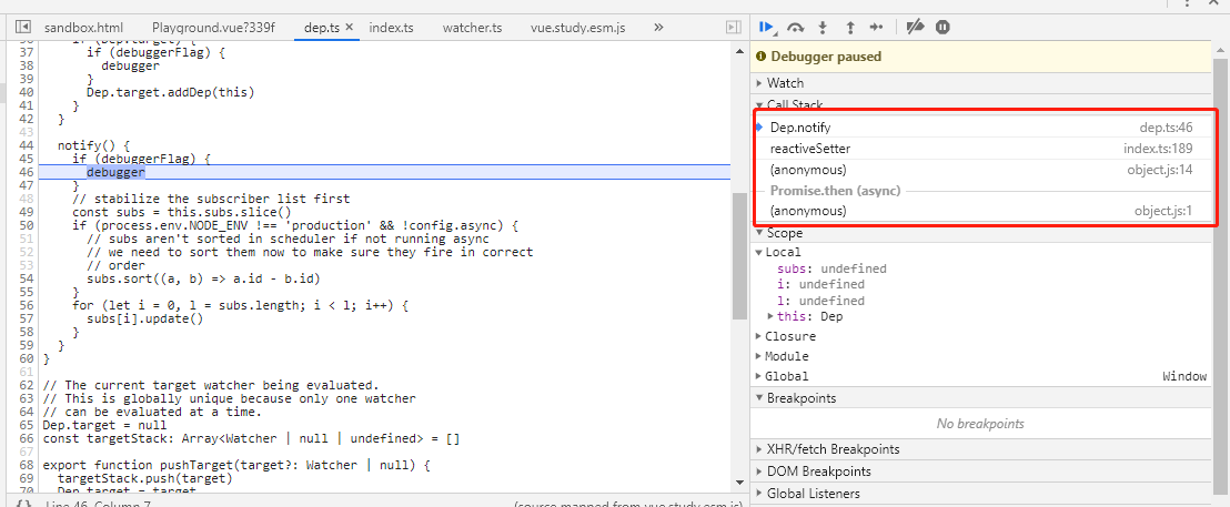 数据改变时触发Watcher